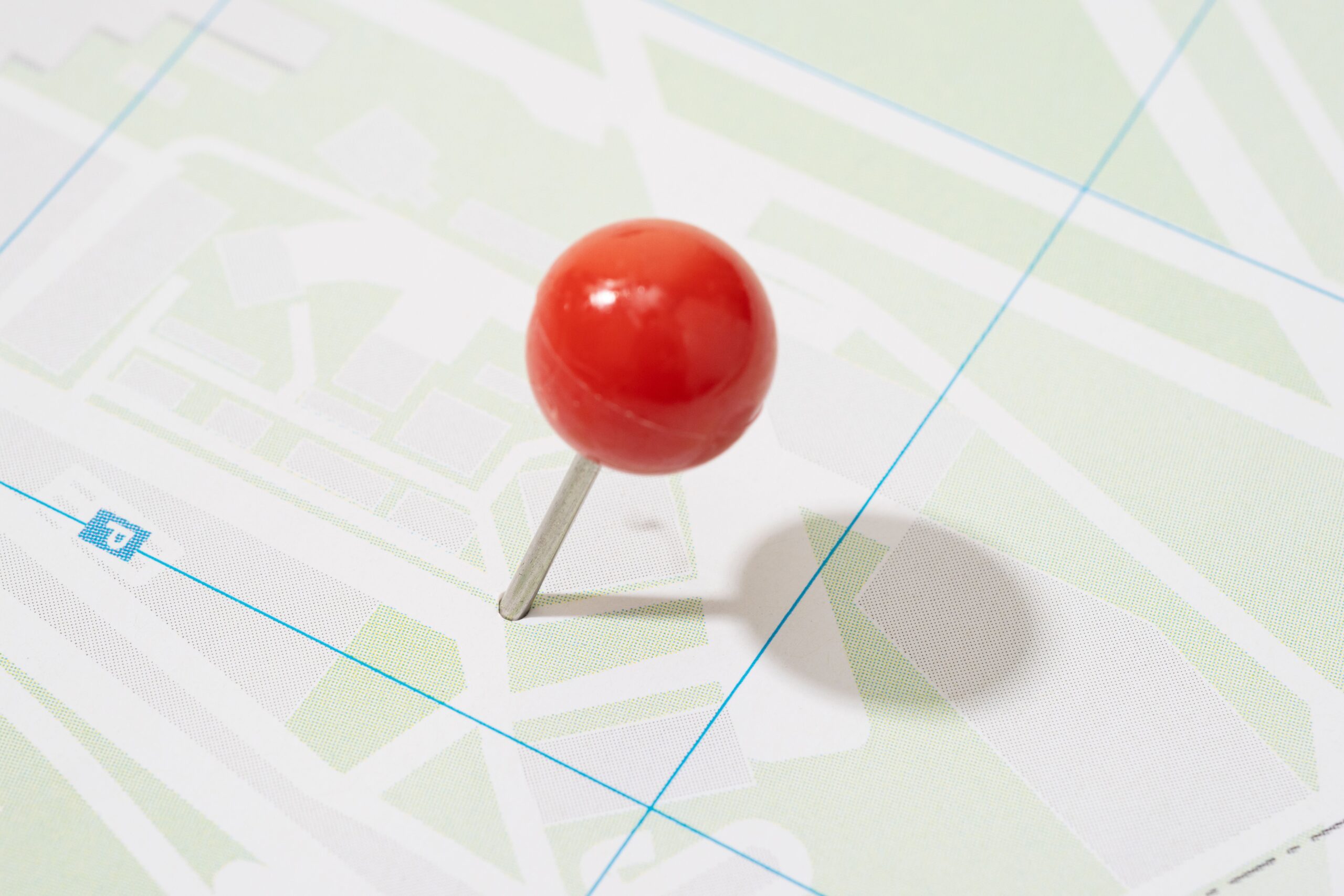 Map pin representing local SEO